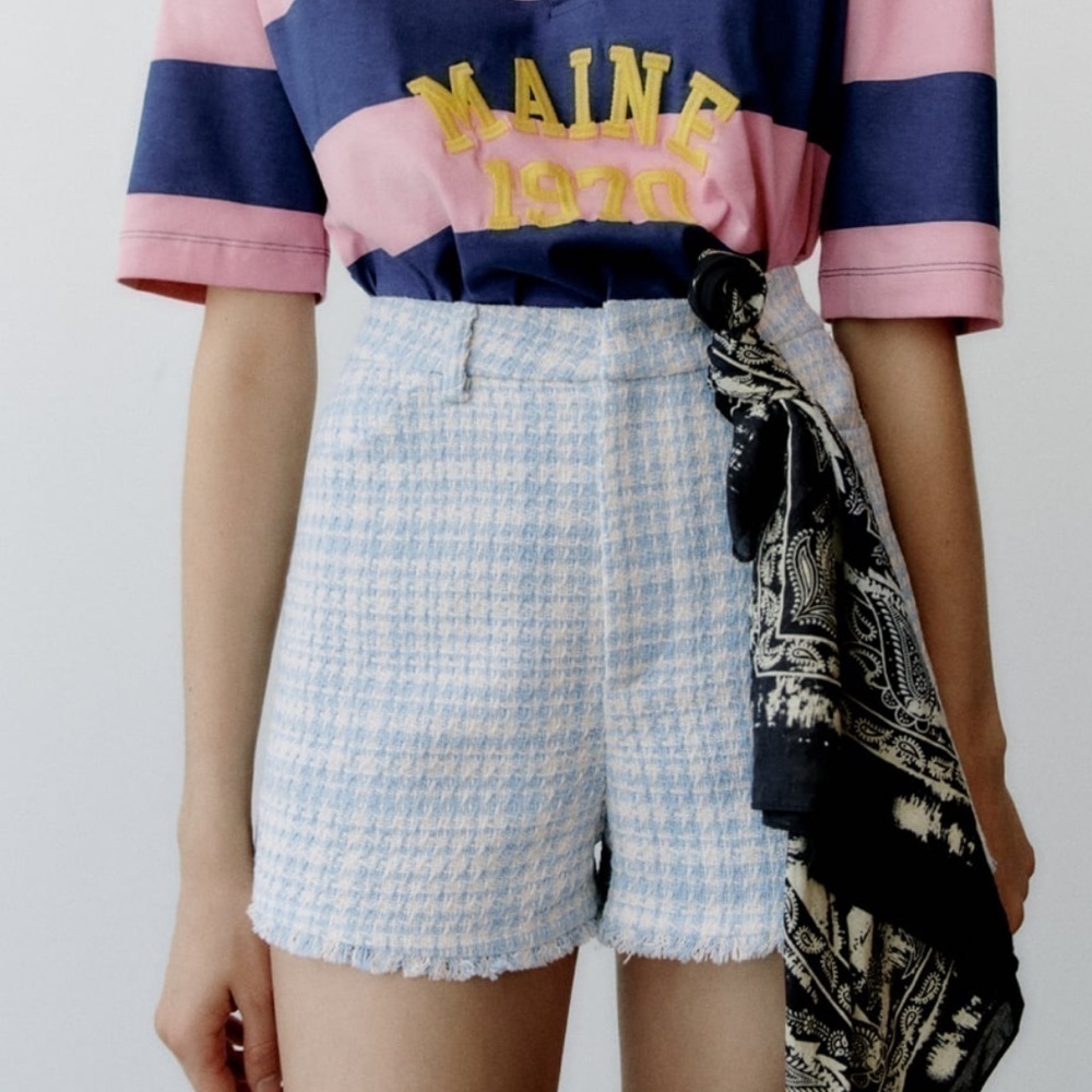 Zara Structured Shorts - Picture 2 of 13